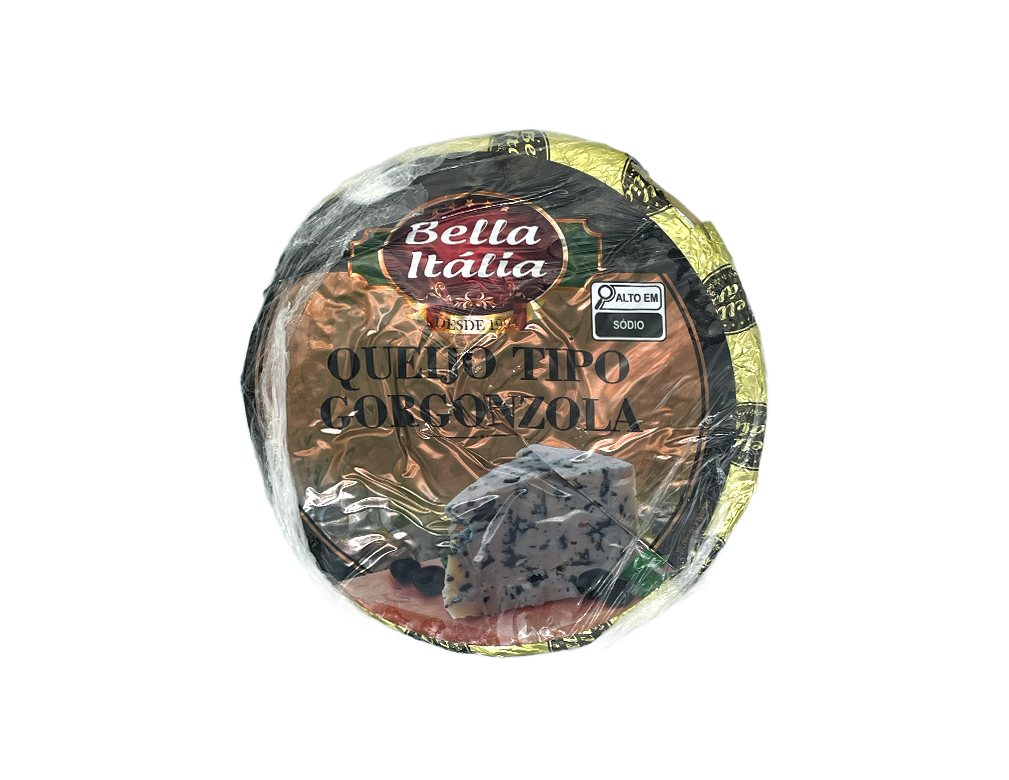 GORGONZOLA QUEIJO AZUL BELLA ITÁLIA 3 KG (CX 4 PÇ)